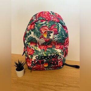 SuperDry Floral Backpack